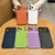 iPhone 17 Transforms Into 17 Large Window Litchi Texture Magnetic Phone Case - Orange
