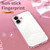 iPhone 17 Transparent Plating Fine Hole Phone Case - Green