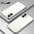 iPhone 17 Transparent Plating Fine Hole Phone Case - Silver