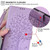 iPhone 17 Tree & Deer Embossed Leather Phone Case - Purple