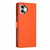 iPhone 17 Tree Cat Embossed Flip Vegan Leather Phone Case - Orange