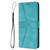 iPhone 17 Triangle Solid Color Leather Phone Case - Green