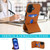 iPhone 17 Tri-fold Holder Leather Phone Case with Card Slot - Brown