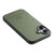 iPhone 17 Twill Fabric Leather Skin Back Phone Case - Green