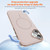 iPhone 17 Two-colors Imitation Original Magsafe PC Hybrid TPU Phone Case - Gold