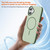 iPhone 17 Two-colors Imitation Original Magsafe PC Hybrid TPU Phone Case - Green