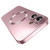 iPhone 17 Ultra thin Metallic TPU MagSafe Phone Case with Lens Film - Pink