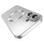 iPhone 17 Ultra thin Metallic TPU MagSafe Phone Case with Lens Film - Silver