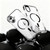 iPhone 17 Vacuum Airbag TPU + Acrylic Magnetic Shockproof Phone Case - Black