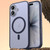 iPhone 17 Vegan Leather Magnetic Phone Case - Deep Sea Blue