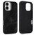 iPhone 17 VIETAO Retro Denim Texture PU Leather MagSafe Phone Case - Black