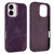 iPhone 17 VIETAO Retro Denim Texture PU Leather MagSafe Phone Case - Dark Purple