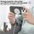 iPhone 17 VIETAO Suede MagSafe PU Leather Phone Case - Dark Grey