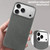 iPhone 17 VIETAO Suede MagSafe PU Leather Phone Case - Dark Grey