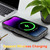 iPhone 17 Wave Glitter MagSafe Magnetic TPU Phone Case - Transparent Blue