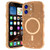 iPhone 17 Wave Glitter MagSafe Magnetic TPU Phone Case - Transparent Gold