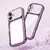 iPhone 17 Wave Twisting Star Diamond Shockproof Electroplate TPU Phone Case - Purple