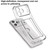 iPhone 17 XDcase Clear TPU Card Slot Precision Hole Phone Case - Transparent