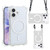iPhone 17 XDcase Four-Corner Hole Shockproof Magnetic Phone Case, Lanyard Not Included - Transparent