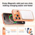 iPhone 17 XDcase Frosted Transparent Magnetic Shockproof Phone Case - Orange