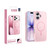 iPhone 17 XDcase Metal Lens Frame Skin Feel Magnetic Phone Case - Pink