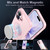 iPhone 17 XDcase Metal Lens Frame Skin Feel Magnetic Phone Case - Pink