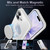 iPhone 17 XDcase Metal Lens Frame Skin Feel Magnetic Phone Case - White