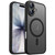 iPhone 17 XDcase Skin Feel Magnetic Frosted Phone Case with Lens Film - Black