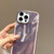 iPhone Air 3 in 1 Diamond Lens Frame Quicksand Pattern Phone Case - Pink