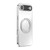iPhone Air 360 Degree Rotating Holder MagSafe Electroplated Phone Case with Lens Cover - White
