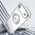 iPhone Air 360 Holder Magsafe Acrylic Hybrid TPU Phone Case - Frosted White