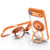 iPhone Air 360 Holder Magsafe Acrylic Hybrid TPU Phone Case - Orange