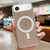 iPhone Air Acrylic Transparent Glitter MagSafe Phone Case - Gold