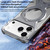 iPhone Air Armor 360 Holder Frameless Alloy MagSafe Phone Case - Orange