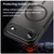 iPhone Air Armor Glaze MagSafe Magnetic Phone Case - Black