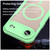 iPhone Air Armor Glaze MagSafe Magnetic Phone Case - Green