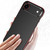 iPhone Air Aurora Series Lens Protector + Metal Frame Phone Case - Black Red