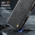 iPhone Air AutSpace A05 2 in 1 Retro Calf Texture MagSafe Magnetic Phone Case - Black