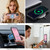 iPhone Air AutSpace A05 2 in 1 Retro Calf Texture MagSafe Magnetic Phone Case - Pink