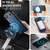iPhone Air AutSpace A12 MagSafe Magnetic RFID Card Bag Phone Case - Blue