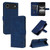 iPhone Air AZNS Skin Feel Calf Texture Flip Leather Phone Case - Blue