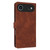 iPhone Air AZNS Skin Feel Calf Texture Flip Leather Phone Case - Brown
