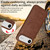 iPhone Air BETOPNICE Horizontal Flip Detachable MagSafe Wallet Phone Case - Brown