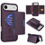 iPhone Air BETOPNICE Horizontal Flip Detachable MagSafe Wallet Phone Case - Purple