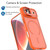 iPhone Air Bright Color Frosted Skin-feel Camera Bracket Magsafe Phone Case - Orange