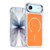 iPhone Air Bright Shadow Two-color MagSafe Magnetic Phone Case - Orange