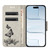 iPhone Air Butterfly Embossed Flip Leather Phone Case - Grey
