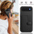 iPhone Air Button Card Bag RFID Anti-theft Phone Case - Black