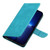 iPhone Air Calf Texture Buckle Flip Leather Phone Case - Light Blue