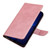 iPhone Air Calf Texture Buckle Flip Leather Phone Case - Rose Gold